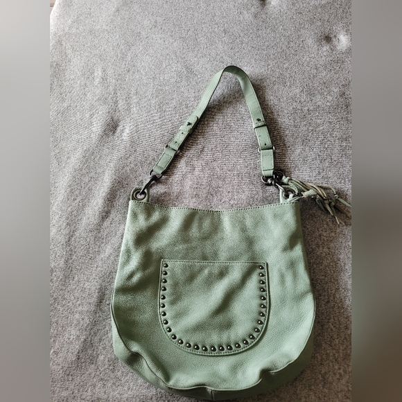 The Sak mint green leather hobo bag - Picture 1 of 4